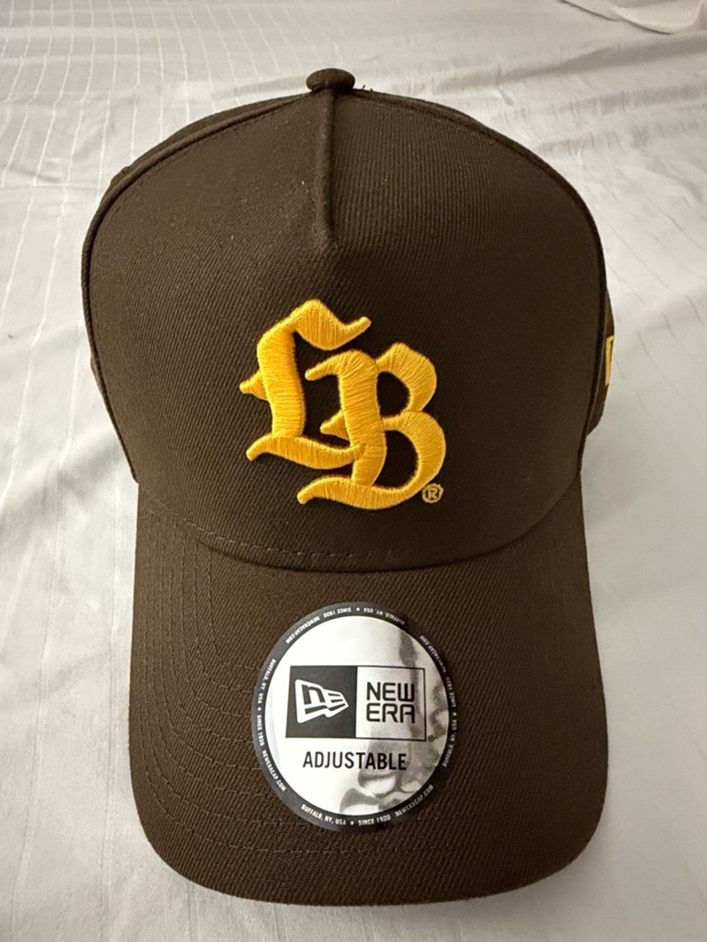 Liberty Walk Japan Brown Cap with Gold LB Embroidery